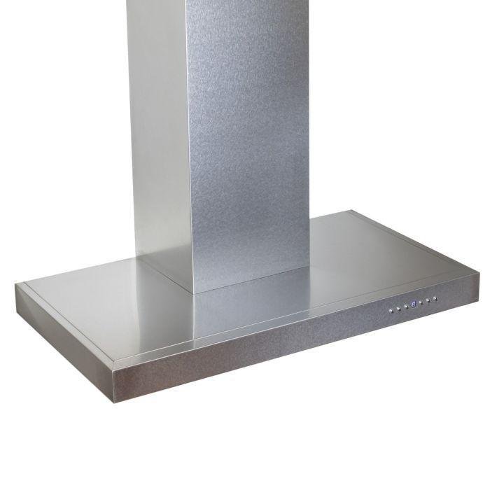 ZLINE 36 in. Wall Mount Range Hood, DuraSnow® Finished Stainless Steel, 8KES-36 - Smart Kitchen Lab
