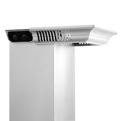 ZLINE 36 in. Wall Mount Range Hood in Stainless Steel with Built-in CrownSound™ Bluetooth Speakers, KF1CRN-BT-36 - Smart Kitchen Lab