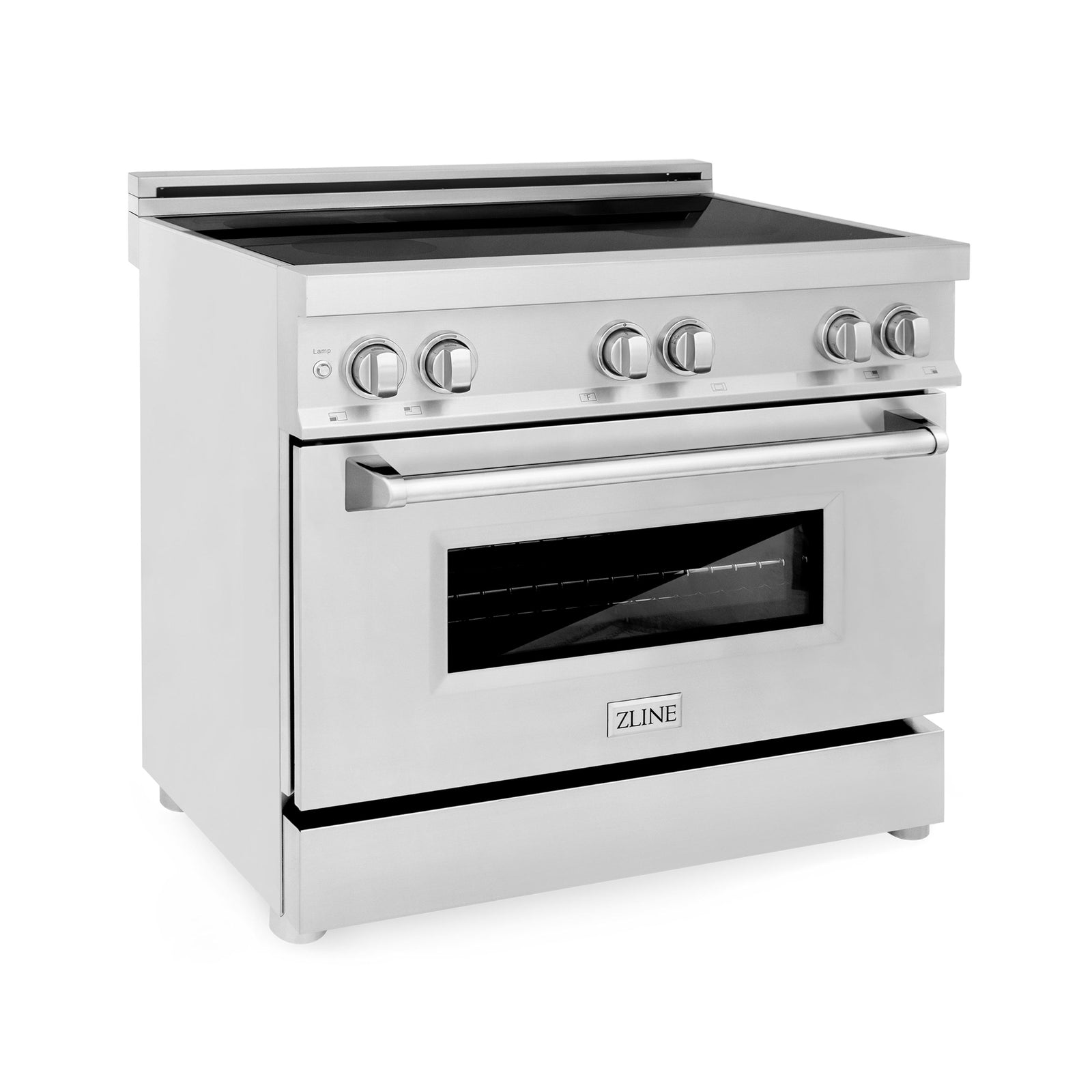 ZLINE 36 Inch 4.6 cu. ft. Induction Range with a 4 Element Stove and Electric Oven in Stainless Steel, RAIND-36 - Smart Kitchen Lab