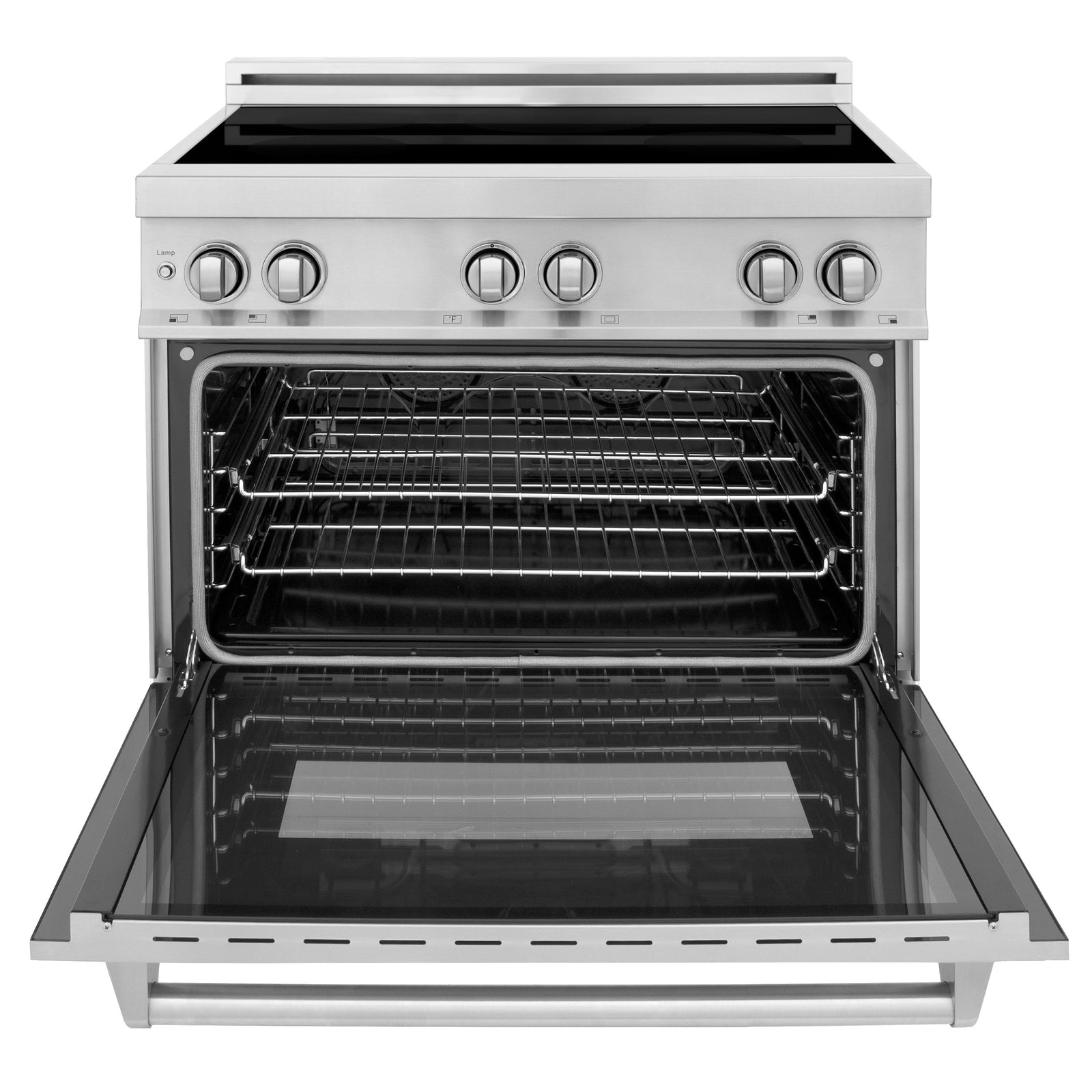 ZLINE 36 Inch 4.6 cu. ft. Induction Range with a 4 Element Stove and Electric Oven in Stainless Steel, RAIND-36 - Smart Kitchen Lab