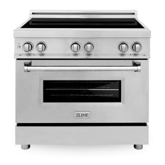 ZLINE 36 Inch 4.6 cu. ft. Induction Range with a 4 Element Stove and Electric Oven in Stainless Steel, RAIND-36 - Smart Kitchen Lab