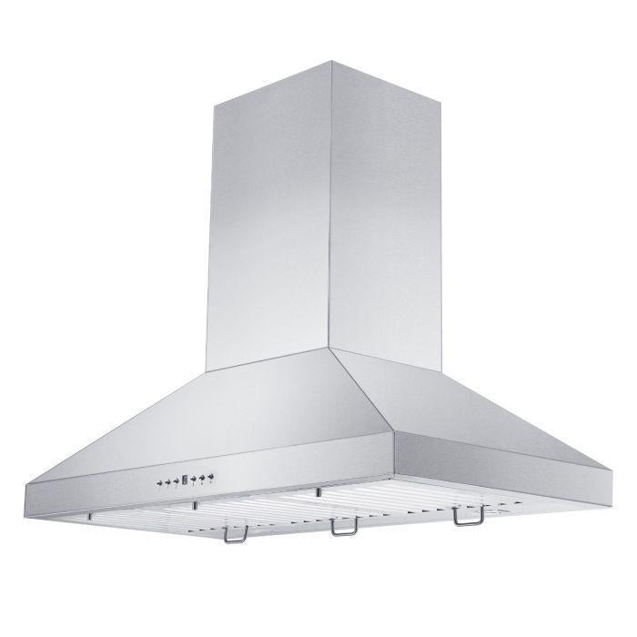 ZLINE 42 in. Convertible Vent Wall Mount Range Hood in Stainless Steel, KL3-42 - Smart Kitchen Lab