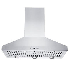 ZLINE 42 in. Convertible Vent Wall Mount Range Hood in Stainless Steel, KL3-42 - Smart Kitchen Lab