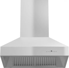 ZLINE 42 in. Ducted Island Mount Range Hood in Outdoor Approved Stainless Steel, 697i-304-42 - Smart Kitchen Lab