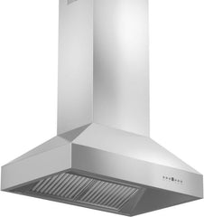 ZLINE 42 in. Ducted Island Mount Range Hood in Outdoor Approved Stainless Steel, 697i-304-42 - Smart Kitchen Lab