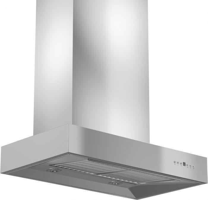 ZLINE 42 In. Ducted Professional Wall Mount Range Hood in Stainless Steel, KECOM-42 - Smart Kitchen Lab