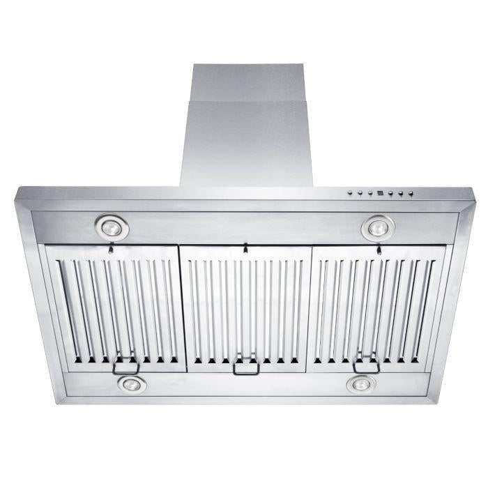 ZLINE 42 in. Remote Dual Blower Stainless Island Range Hood, GL2i-RD-42 - Smart Kitchen Lab