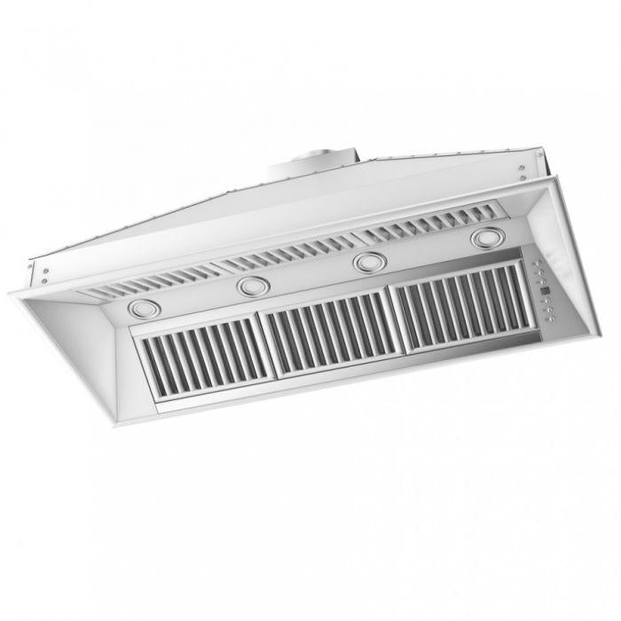 ZLINE 46 in. Remote Dual Blower Stainless Range Hood Insert, 721-RD-46 - Smart Kitchen Lab