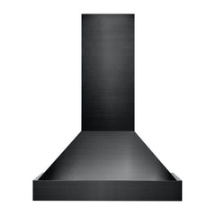 ZLINE 48 in. Black Stainless Steel Wall Mount Range Hood, BS655N-48 - Smart Kitchen Lab