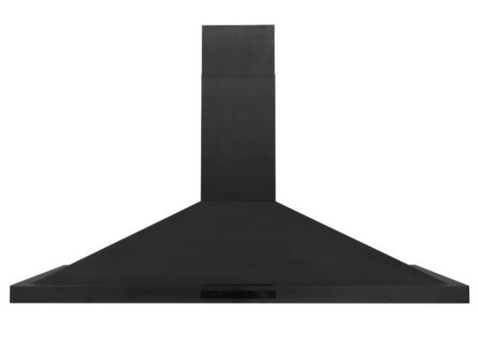 ZLINE 48 in. Convertible Vent Wall Mount Range Hood in Black Stainless Steel, BSKBN-48 - Smart Kitchen Lab