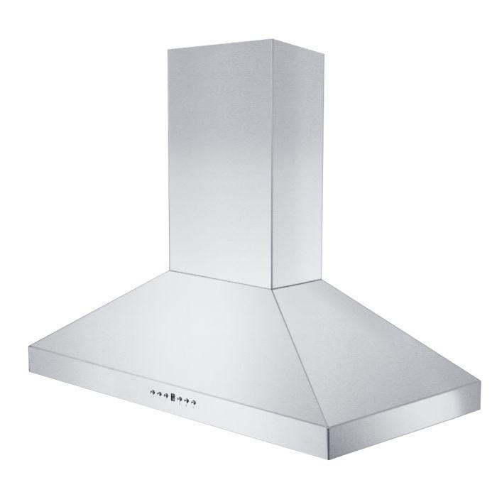 ZLINE 48 in. Convertible Vent Wall Mount Range Hood in Stainless Steel, KL3-48 - Smart Kitchen Lab