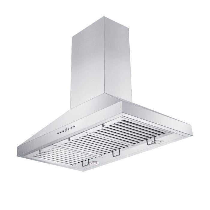 ZLINE 48 in. Convertible Vent Wall Mount Range Hood in Stainless Steel, KL3-48 - Smart Kitchen Lab