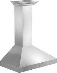 ZLINE 48 in. Convertible Vent Wall Mount Range Hood in Stainless Steel with Crown Molding, KL3CRN-48 - Smart Kitchen Lab
