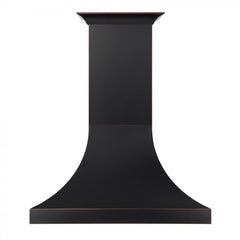 ZLINE 48 in. Designer Series Oil-Rubbed Bronze Wall Range Hood, 8632B-48 - Smart Kitchen Lab