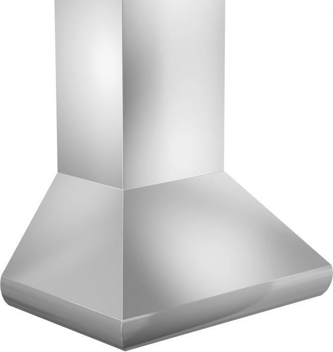 ZLINE 48 in. Professional Convertible Vent Wall Mount Range Hood in Stainless Steel, 587-48 - Smart Kitchen Lab