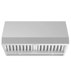 ZLINE 48 in. Under Cabinet Stainless Range Hood Heat Lamp 523-48 - Smart Kitchen Lab