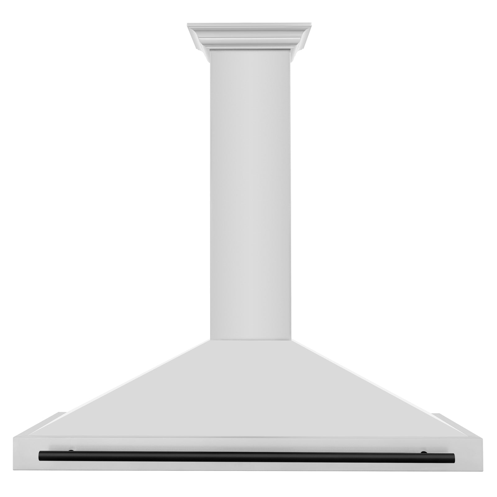 ZLINE 48 Inch Autograph Edition Stainless Steel Range Hood with Matte Black Handle, KB4STZ-48-MB - Smart Kitchen Lab