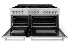 ZLINE 60 in. Professional Gas Burner and 7.4 cu. ft. Electric Oven in Stainless Steel, RA60 - Smart Kitchen Lab